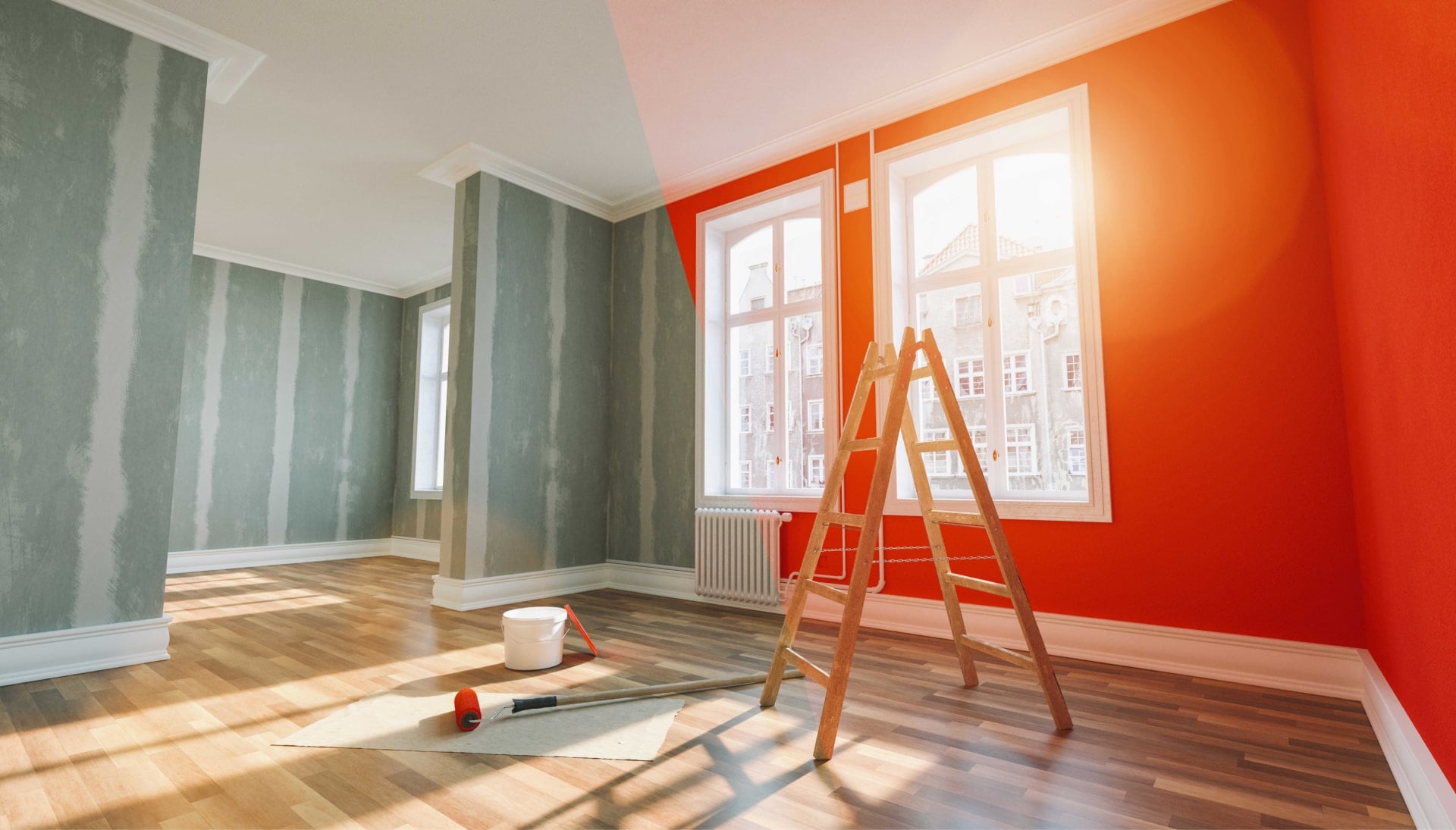 Indoor painting specialists creating beautiful spaces in Arlington, TX.